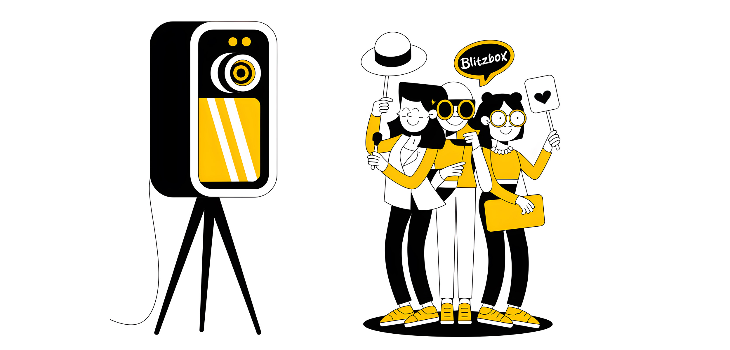 Vintage Fotobox Setup